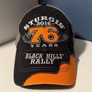 2016 Sturgis Black Hills Rally Fitted Cap Size L/XL